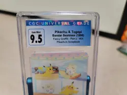Pokemon 1998 Pikachu Togepi Bandai Sealdass Fancy Graffiti #24 CGC 9.5 T8544 - Image 2