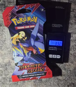 Pokemon Extremely HEAVY! (33.2gs!!) Destined Rivals Sleeved Booster Pack Factory - Image 1