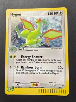 Flygon 4/97 Dragon Holo Lightly Played Ungraded SWIRL Pokemon TCG - Image 1