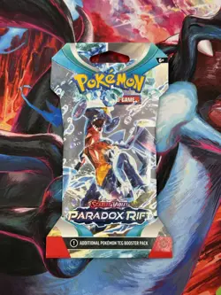 Pokemon Paradox Rift Sleeved Booster Pack (X1) - Random Artwork - New & Sealed - Image 1