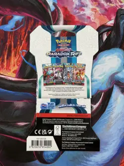Pokemon Paradox Rift Sleeved Booster Pack (X1) - Random Artwork - New & Sealed - Image 2