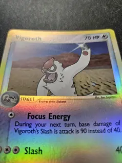 Pokemon EX Sandstorm Vigoroth Reverse Holo 52/100 NEAR MINT - Image 3