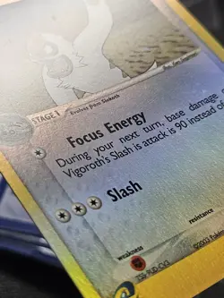 Pokemon EX Sandstorm Vigoroth Reverse Holo 52/100 NEAR MINT - Image 4