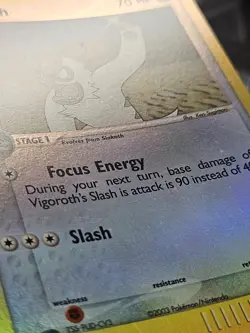 Pokemon EX Sandstorm Vigoroth Reverse Holo 52/100 NEAR MINT - Image 5