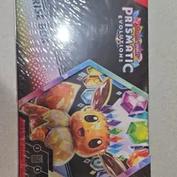 Pokemon Prismatic Evolutions Booster Promo Box TCG Eevee & Evolutions - Image 1