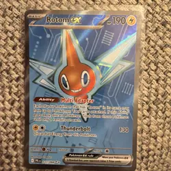 Pokemon TCG Rotom Ex 111/094 Phantasmal Flames Illustration Rare - Near Mint - Image 1