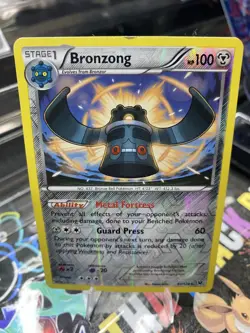 Bronzong 61/124 Reverse Holo Rare Pokemon English XY Fates Collide - Image 1