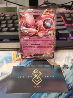 Team Rocket's Mewtwo ex 081/182 - Destined Rivals Double Rare - Pokemon TCG (NM) - Image 1