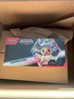Pokemon TCG Prismatic Evolutions Surprise Box New Factory Sealed - Image 2