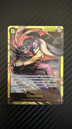 Crocodile OP14-120 SEC English One Piece TCG Nm Boosterfrisch - Image 1