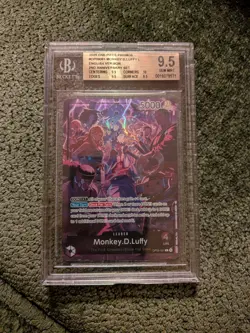 2025 One Piece 2nd Anniversary Promo Monkey D Luffy English #OP09-061 BGS 9.5 - Image 1
