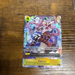 ONE PIECE THE AZURE SEA'S SEVEN ALT ART PERONA ALTERNATE ART OP R OP14-111 - Image 1