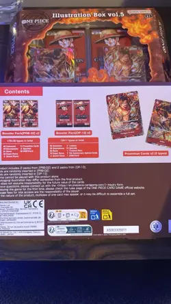 One Piece TCG Illustration Box Vol 5 - Factory Sealed (x2) - Image 4
