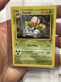 Ivysaur 44/130 Uncommon - Base Set 2 Pokemon Card NM/MT Nintendo WOTC Vintage - Image 1