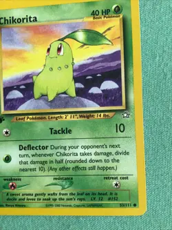Pokemon Card - Chikorita - FIRST EDITION - Neo Genesis 2000 - 53/111 - Image 5
