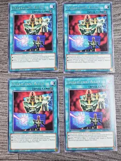 4x LED7-EN037 Everlasting Alloy | 1st Edition Rare YuGiOh Trading Card Game - Image 1