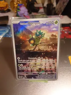 Teal Mask Ogerpon 123 Sv: Scarlet & Violet Promo Cards Holo - Image 1