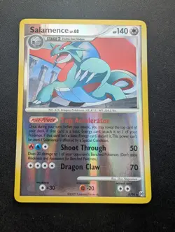 M/NM Pokemon Salamence Reverse Holo Card 8/99 Arceus Set - Image 1
