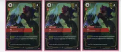 Riftbound TCG Origins English OGN 036/298 RARE Vi Destructive (3 CARDS) - Image 1