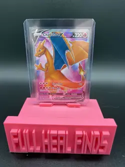Charizard v SWSH050 Sword & Shield Promo Card Near Mint Condition - Image 5
