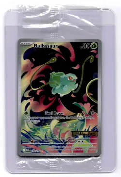 SEALED Pokemon TCG Bulbasaur 133/132 STAMPED Mega Evolutions Promo Card NM - Image 1