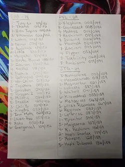 552 Holo Rare Pokemon Black Star Cards. *List In Pictures* Modern Cards - Image 4
