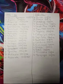552 Holo Rare Pokemon Black Star Cards. *List In Pictures* Modern Cards - Image 5