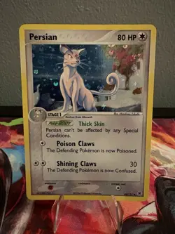 Pokemon EX FireRed LeafGreen Reverse Holo Card 44/112 Persian NM Condition - Image 1