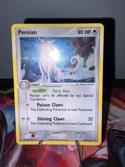 Pokemon EX FireRed LeafGreen Reverse Holo Card 44/112 Persian NM Condition - Image 2