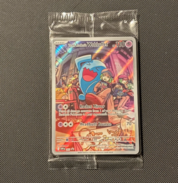 Pokemon Card Team Rocket’s Wobbuffet SVP 203 Destined Rivals Sealed - Image 1