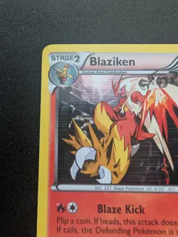 M/NM Pokemon Blaziken Holo Card 17/108 Dark Explorers - Image 2