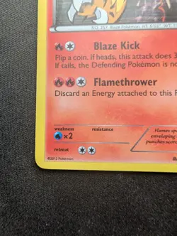 M/NM Pokemon Blaziken Holo Card 17/108 Dark Explorers - Image 4