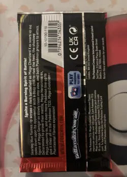 Pokemon Phantasmal Flames Booster Pack Lot 5 Sealed Mega Evolution 50 Cards - Image 4