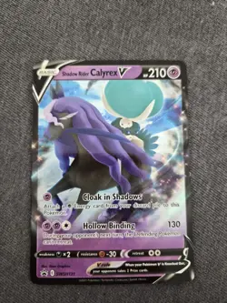 Shadow Rider Calyrex V Swsh131 Swsh: Sword & Shield Promo Cards Holo - Image 1