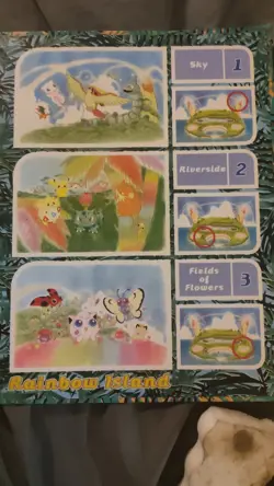 Pokemon Southern Islands Binder + 16 Cards. All but #1 Mew and #16 Lickitung. - Image 1