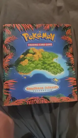 Pokemon Southern Islands Binder + 16 Cards. All but #1 Mew and #16 Lickitung. - Image 4