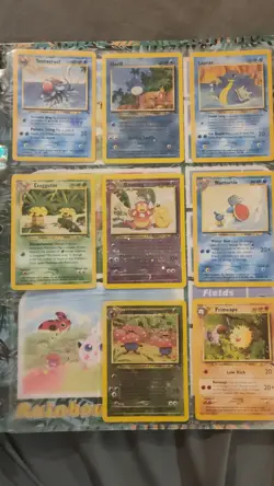Pokemon Southern Islands Binder + 16 Cards. All but #1 Mew and #16 Lickitung. - Image 5