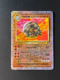 Golem - 24/110 - Pokemon Legendary Collection Reverse Holo Rare Card MP - Image 2