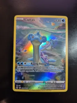 Lapras GG05/GG70 Crown Zenith: Galarian Gallery Pokemon Card NM - Image 1