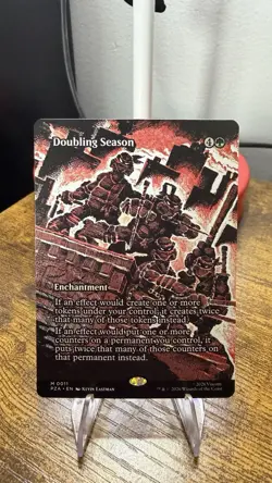 Doubling Season - Borderless Teenage Mutant Ninja Turtles - Magic The Gathering - Image 1