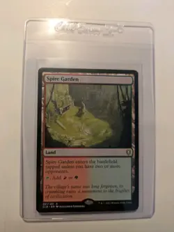 MTG - Spire Garden - Baldur's Gate - rare land red/green 361/361 English WotC - Image 1