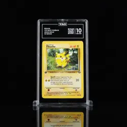 1999 Pokemon Jungle 1st Edition 60/64 Pikachu TAG 10 GEM MINT RANK #1 OVERALL🔥 - Image 1