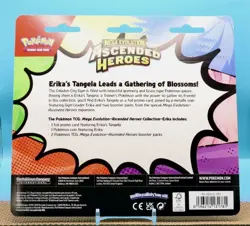 Pokemon TCG: Ascended Heroes 2 Pack Blister Erika’s Tangela New Factory Sealed💥 - Image 2
