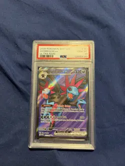 2025 POKEMON WHT EN-WHITE FLARE ULTRA RARE #161 HYDREIGON EX PSA 10 See Desc - Image 1