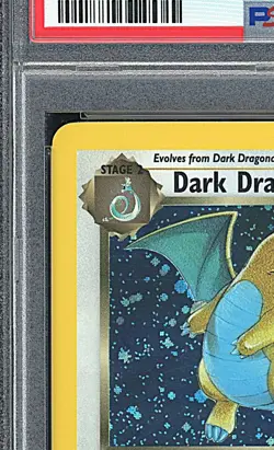 DARK DRAGONITE 2000 Pokemon Team Rocket 1st Edition Holo #5 - PSA 8 -545 - Image 3