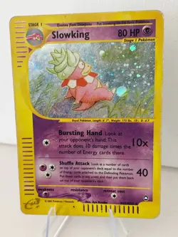 Slowking - Aquapolis - H22/H32 - Holo Rare - DAMAGED - Pokemon TCG - Image 3