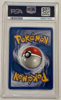 2002 POKEMON LEGENDARY COLLECTION #57 OMANYTE-REVERSE FOIL PSA 8 - Image 2