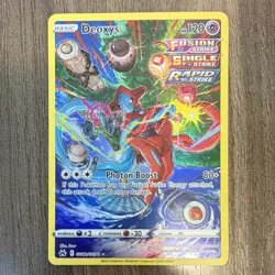 Pokemon Deoxys GG12/GG70 Crown Zenith Galarian Gallery Holo Ultra Rare 120 HP - Image 1