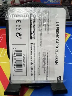 Pokemon Phantasmal Flames Stamped Sealed Reshiram Cosmos Foil Promo 017/094 - Image 3