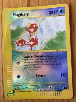 Magikarp 75/144 Skyridge Reverse Holo Common Moderately Played WOTC 2003 - Image 1
